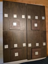  Set Of 4 Wooden Placemats And 4 Coasters