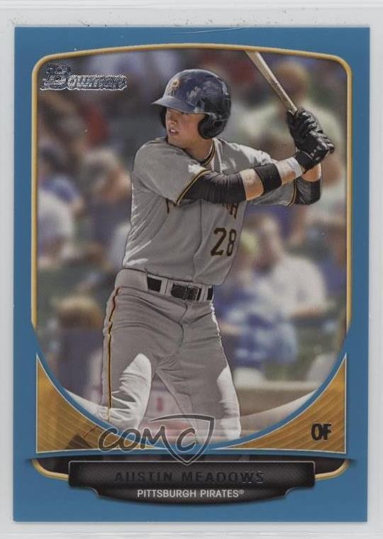 2013 Bowman Draft Draft Picks Blue 213/500 Austin Meadows #BDPP5 uk2