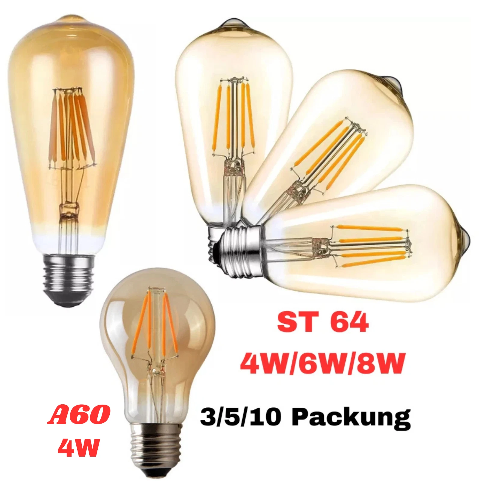 E27 LED Bulbs