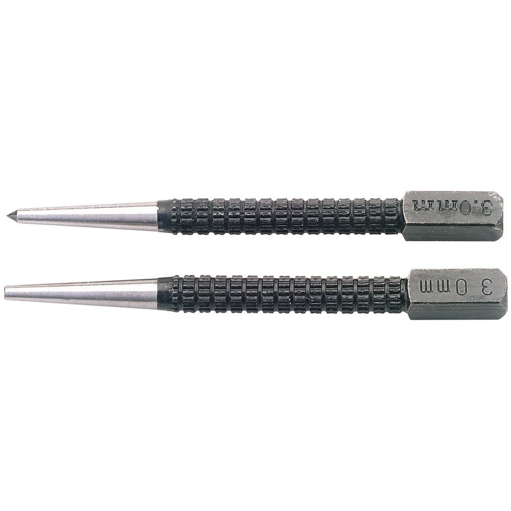 Nailset & Centre Punch Set 3mm