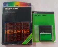 HES Writer 64 by HESWare for Commodore 64 Cartridge