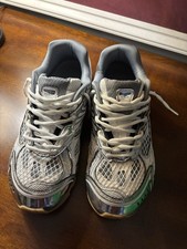 Bottega Veneta Orbit Sneakers Silver/White, Size 10 US 43 EU