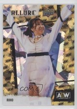 2022 Upper Deck Allure AEW AEW Logo 50/299 Riho #73 0nr3