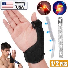 1/2x Thumb Wrist Brace Copper Compression Stabilizer Thumb Support Spica Splint