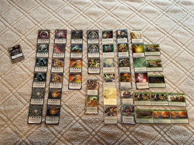2007 Rare 1st Edition CHAOTIC 46 Cards Plus Master Code Card Used Set Shows Wear