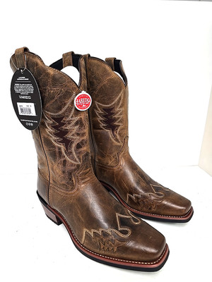 Laredo Men's 68470 12'' W/O-Lay Williams Cowboy Leather Western Boot Tan 9.5 EW