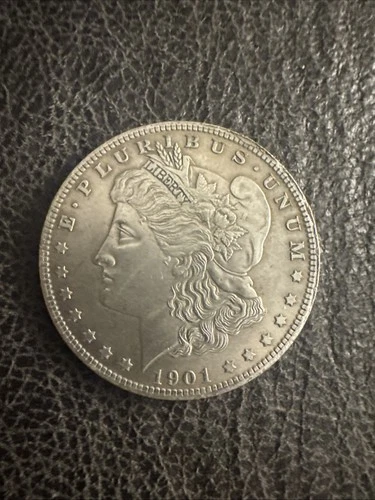 1901 $1 Morgan Silver Dollar AU Condition Nice Eye Appeal