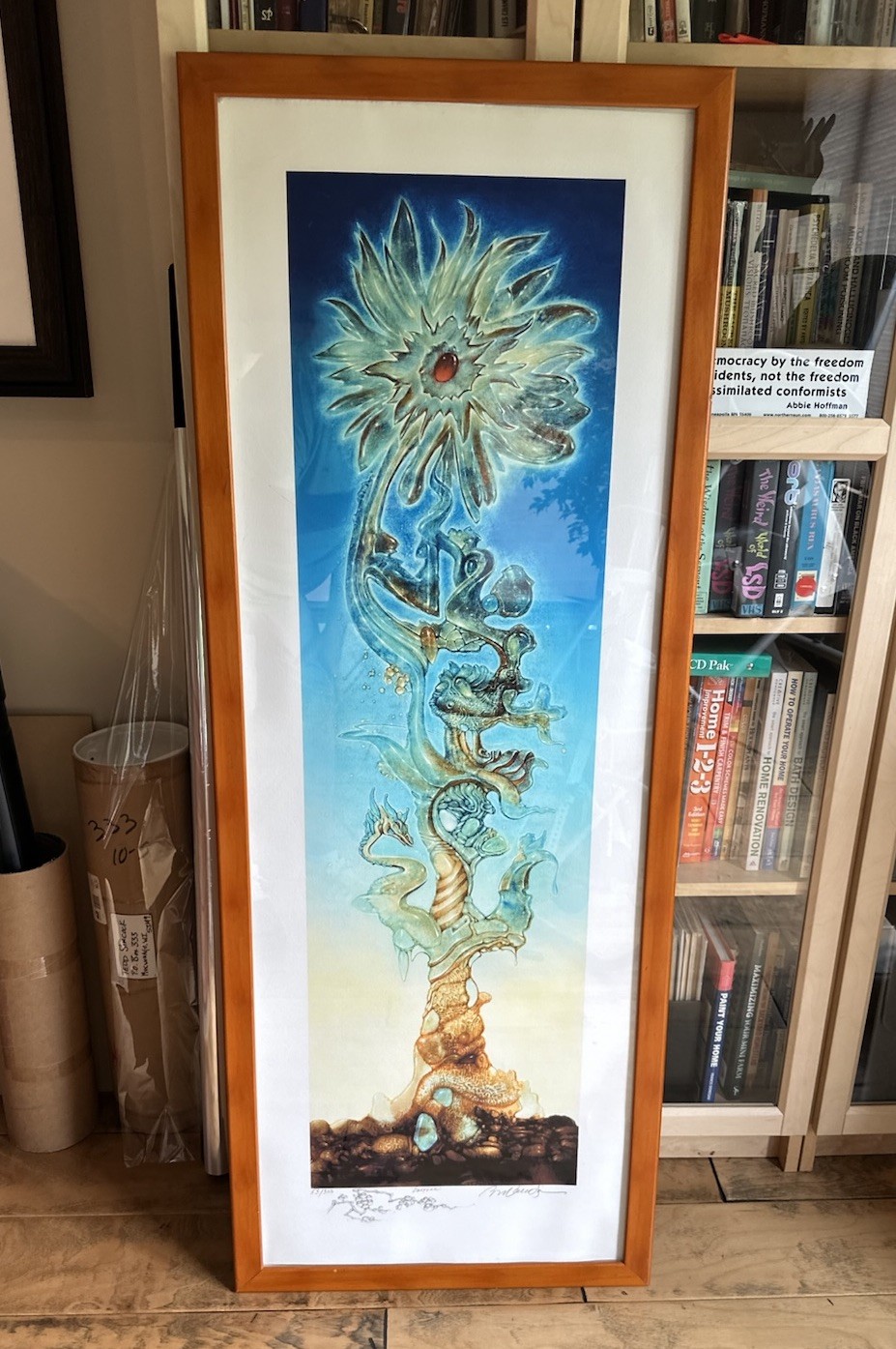 "DMTree" Robert Venosa remarked embellished Psychedelic Visionary Art LSD DMT