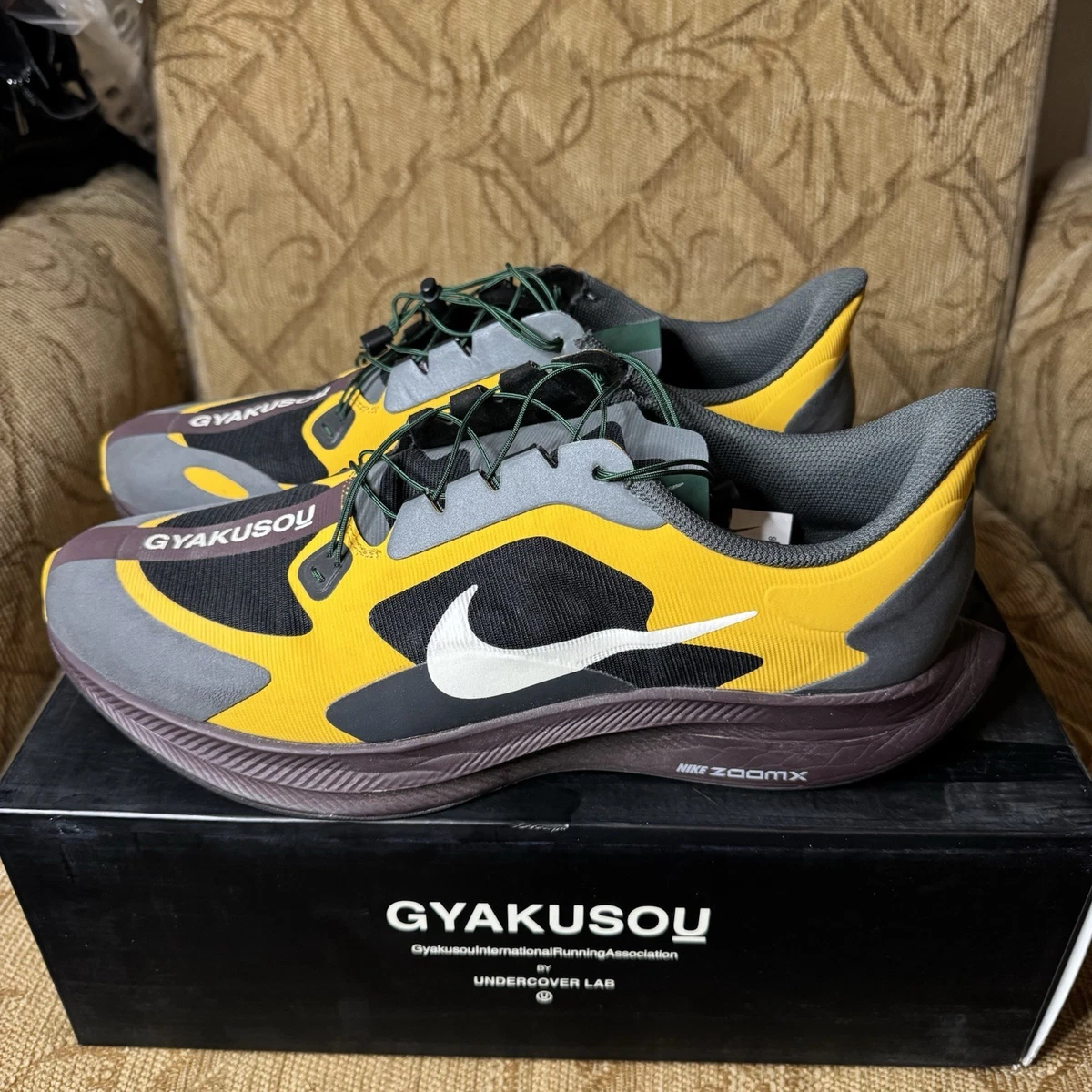 Nike Gyakusou x Zoom Pegasus Turbo Gold Fir | eBay