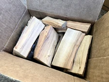 5 LB Cherry Wood For Smoking Organic Chunks Seasoned BBQ Grilling Cooking Smoker