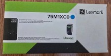 Lexmark 75M1XC0 Extra High Yield Toner - Cyan New Sealed Box.