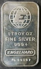Engelhard 1oz Silver Bullhorn Bar