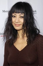 Bai Ling at the Mercedes-Benz Fashion Week at Smashbox Studios Oct- Old Photo 5