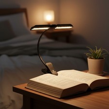 64 LED Super Bright Music Stand Light, Eye Caring Clip-on Piano Light,