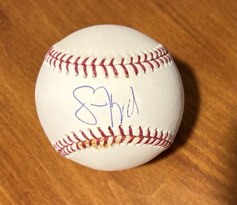 Jason Heyward Signed Autographed OML Baseball PSA DNA Cubs Braves