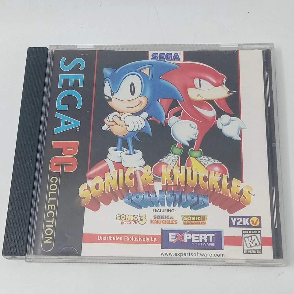 SEGA Sonic PC Sonic R Sonic & Knuckles Collection Lot Windows 95/98 - Image 2 of 4