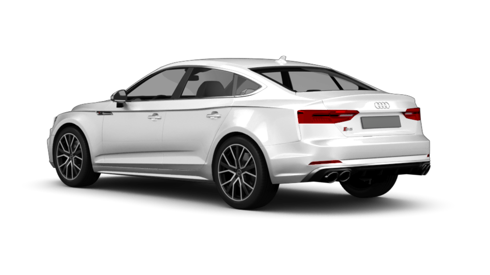 Audi S5 angular rear perspective