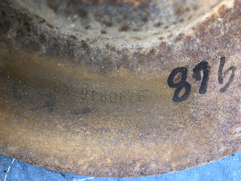 1968 1969 Pontiac GTO Lemans Firebird 单槽水泵滑轮 9790946 — 第 2/4 张图片