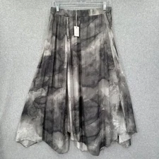 Grade & Gather Tie Dye Boho Maxi Skirt NWT Elastic Waist Size  Medium