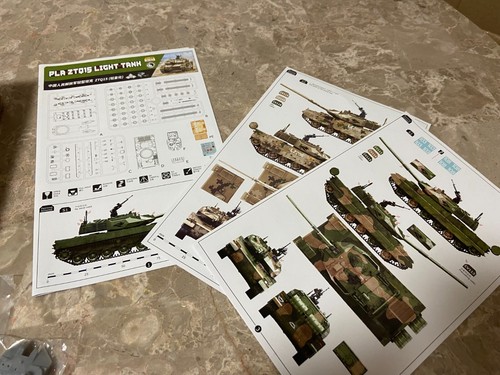 1/72 3R Models/Transform PLA ZTQ15 Light tank, item # TK7011, New in opened box! - Picture 3 of 9