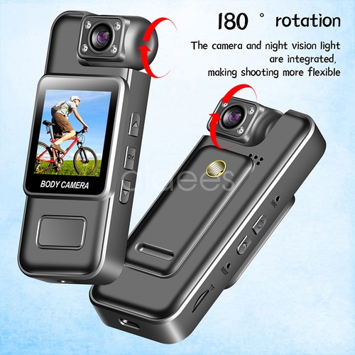 4K Wifi Mini Camera Camcorder Body Police Cam with Audio Video DVR IR Night Cam - Picture 8 of 22