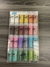 American Crafts Wow Extra Fine Glitter 0.88Oz Iridescent 24 Pc