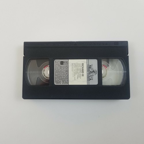 Richard III Ian McKellen Annette Bening Robert Downey Jr VHS Tape - Picture 4 of 5