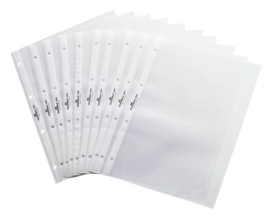 DURABLE 856619 Durable Tischflipchart-Hülle - A4 quer, PP-Folie, 0,12 mm, transp