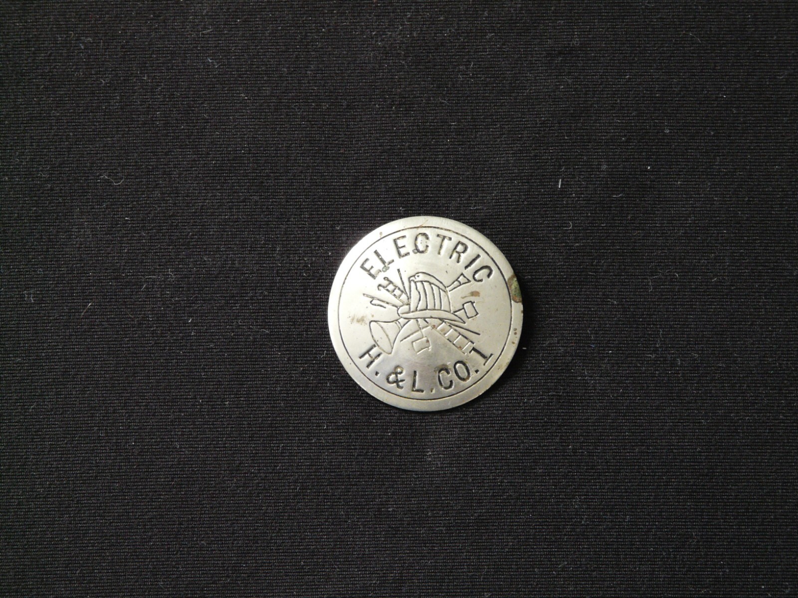 Obsolete Electric Hook & Ladder Co. 1 Badge Inwood, Long Island NY eBay