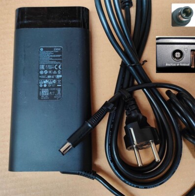 original Netzteil hp TPN-LA10 TPN-DA12 19.5V 11.8A 230W Stromkabel Ladegerät