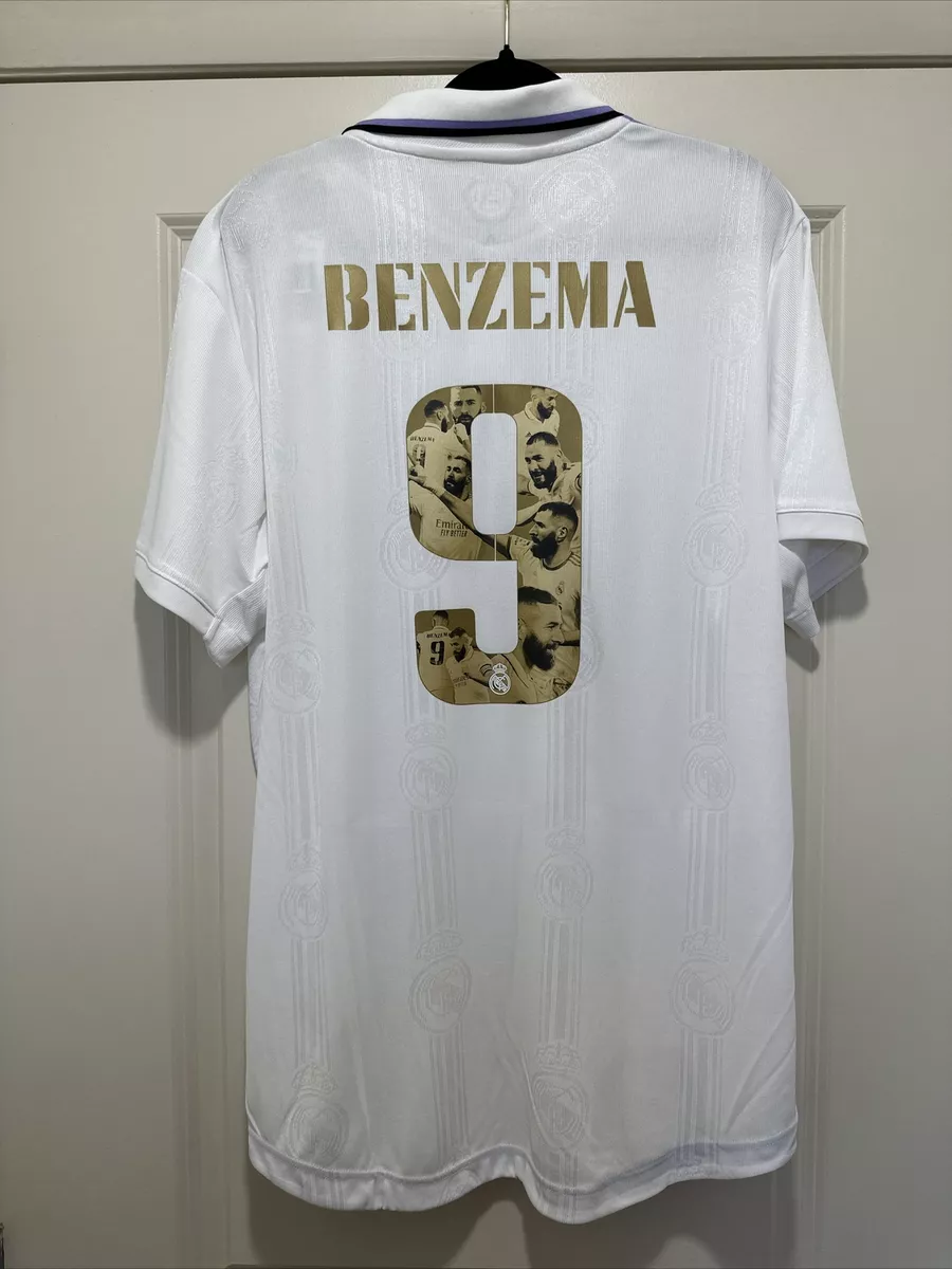 maillot benzema ballon d or edition limitée