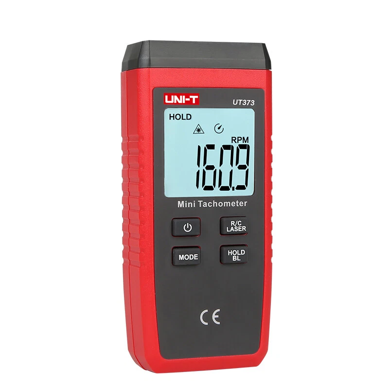 Mini tacómetro digital láser sin contacto UNI-T medidor de RPM probador de medición de velocidad