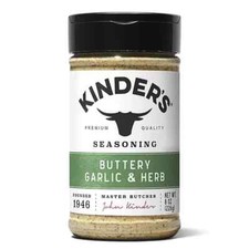 Kinder's Buttery Garlic Herb Seasoning, 8 oz. LARGE BOTTLE FREE SHIPPING