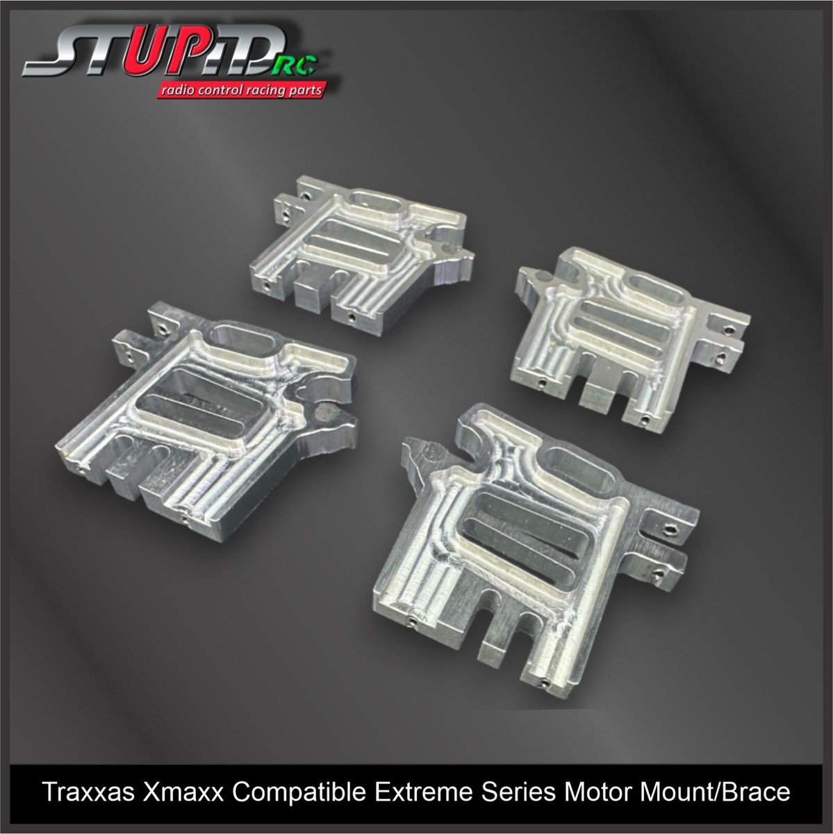 StupidRC Super Duty Motor Mount & Center Brace For Traxxas X-Maxx – 1:5 Scale RC 6 thumbnail image