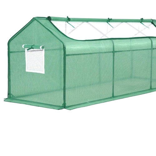 Smart Portable Greenhouse for Gardens - Elevated Bottom & Side Windows 95" x 36"