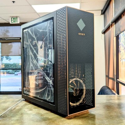 HP Omen 30L ATX Gaming PC Case RGB w/ cooler master 800w 80 HP Omen 30L ATX Gaming PC Case RGB w/ cooler master 800w 80