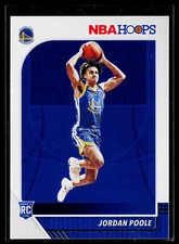 2019-20 Hoops Jordan Poole #223 RC Golden State Warriors
