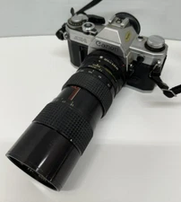 Canon AE-1 Program SLR Film Camera w/  Zoom Lens 70-152mm