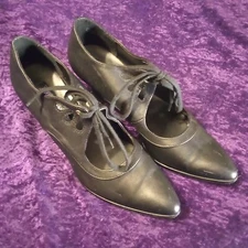 Funtasma Sexy Witch Shoes 10.25 " long Heels Black 