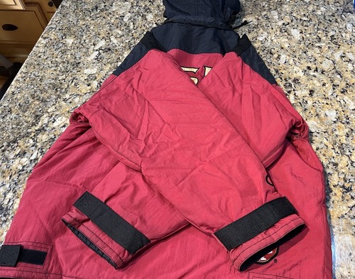 Vintage FSU Florida State Champion Jacket XL Puffer Heavy Fleece Lined 90s Logo - Picture 24 of 24