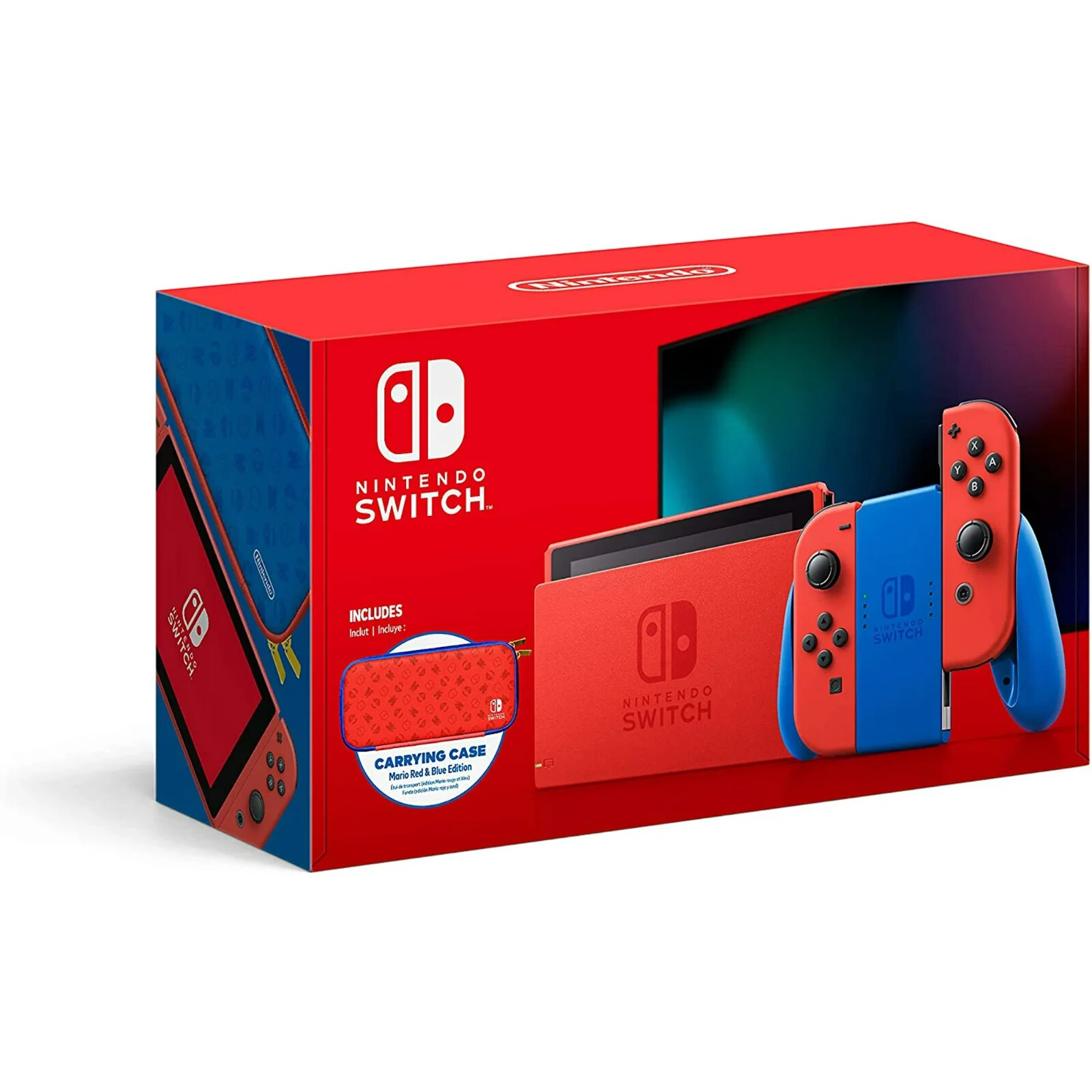 Nintendo Switch HAC-001(-01) Mario Red & Blue Edition - 32GB for