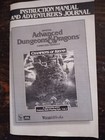 AD&D Champions of Krynn (1990) SSI Instruction Manual Adventurer's Journal Book