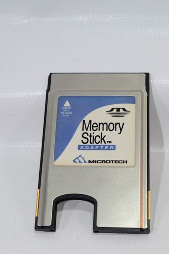 Microtech Memory Stick Card Adapter PCMCIA