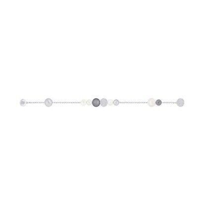 Swarovski Remix Collection Pearl Strand Grey Crystal Swarovski Remix Collection Pearl Strand Grey Crystal