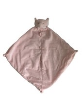 Angel Dear Pink Elephant Lovey 12" Security Blanket Plush with Tags
