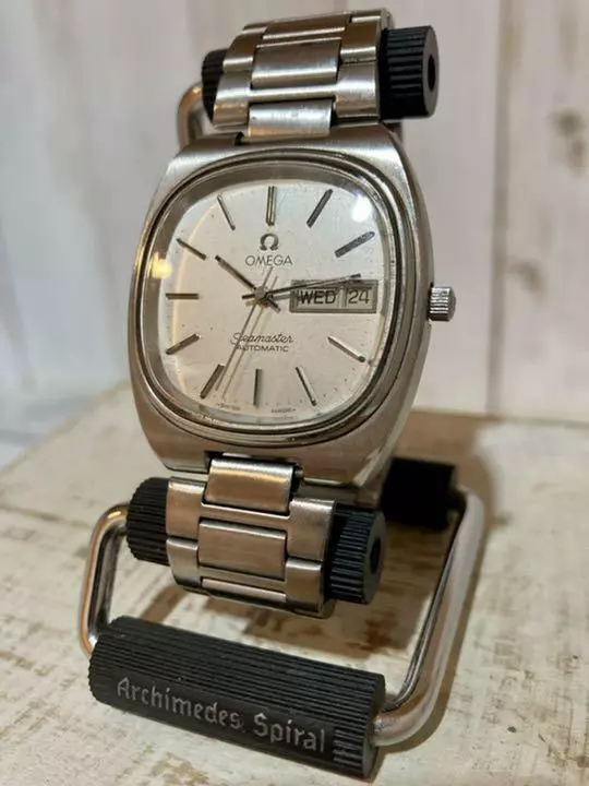 OMEGA Omega Seamaster TV Screen Silver Dial Automatic-Winding