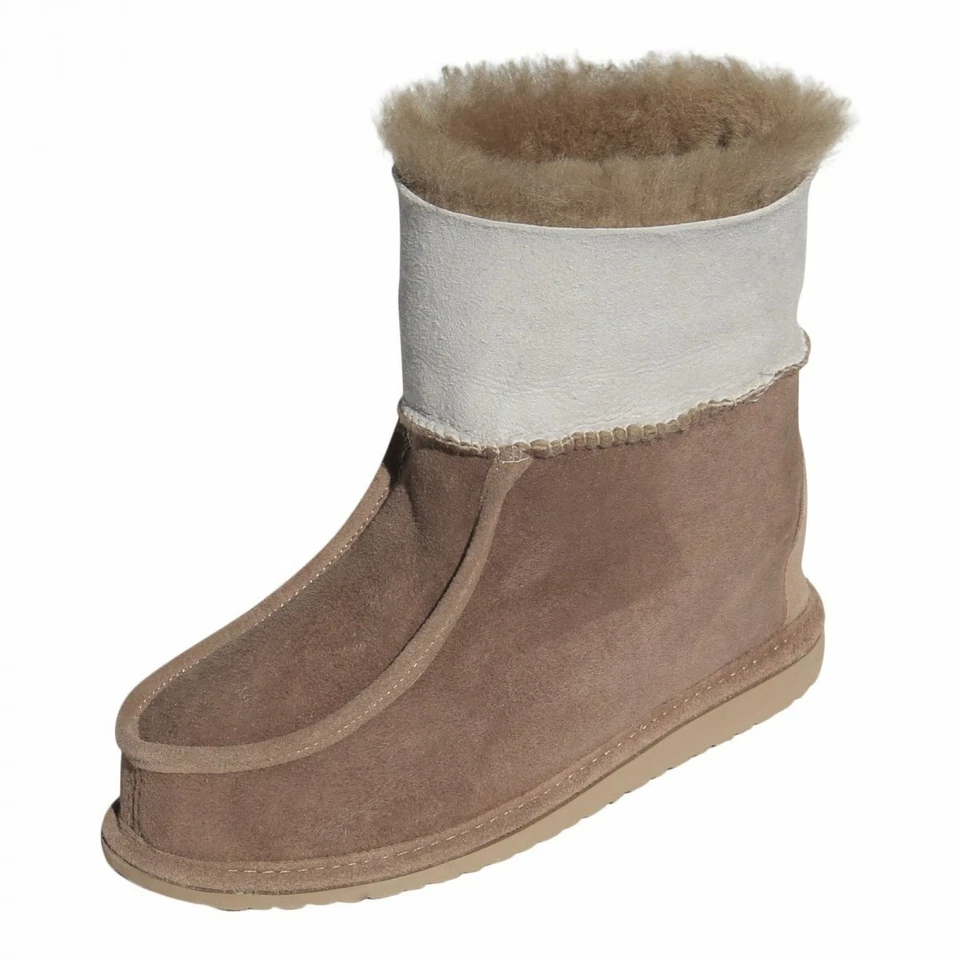 Damen & Lammfell Hausschuhe Adam Fellschuhe Lederschuhe warme Hüttenschuhe  - Bild 3 von 4
