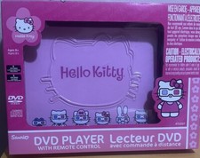 Vintage Y2K Hello Kitty DVD/CD Player Combo S...