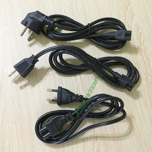 AC Power Cord Cable 3 prong 2.5A/10A/16A 250V~ EU US plug for charger adaptor - Picture 3 of 8