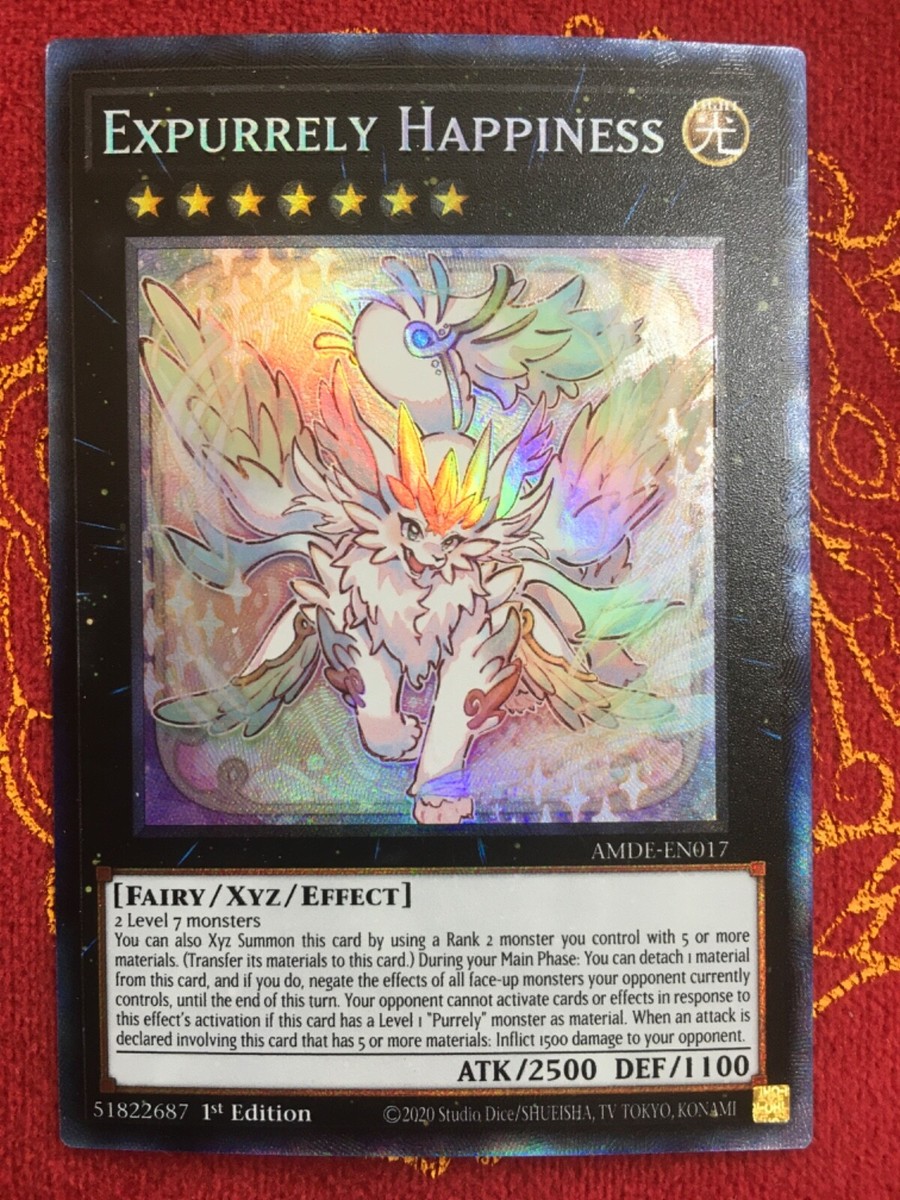 Yugioh Expurrely Happiness Amazing Defenders AMDE-EN017 Collectors